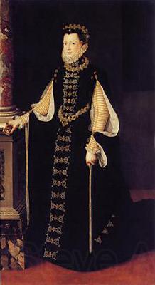 unknow artist Portrait of Elisabeth of Valois Queen consort of Spain1565(1565)